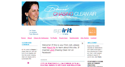 Desktop Screenshot of chasingcleanair.com
